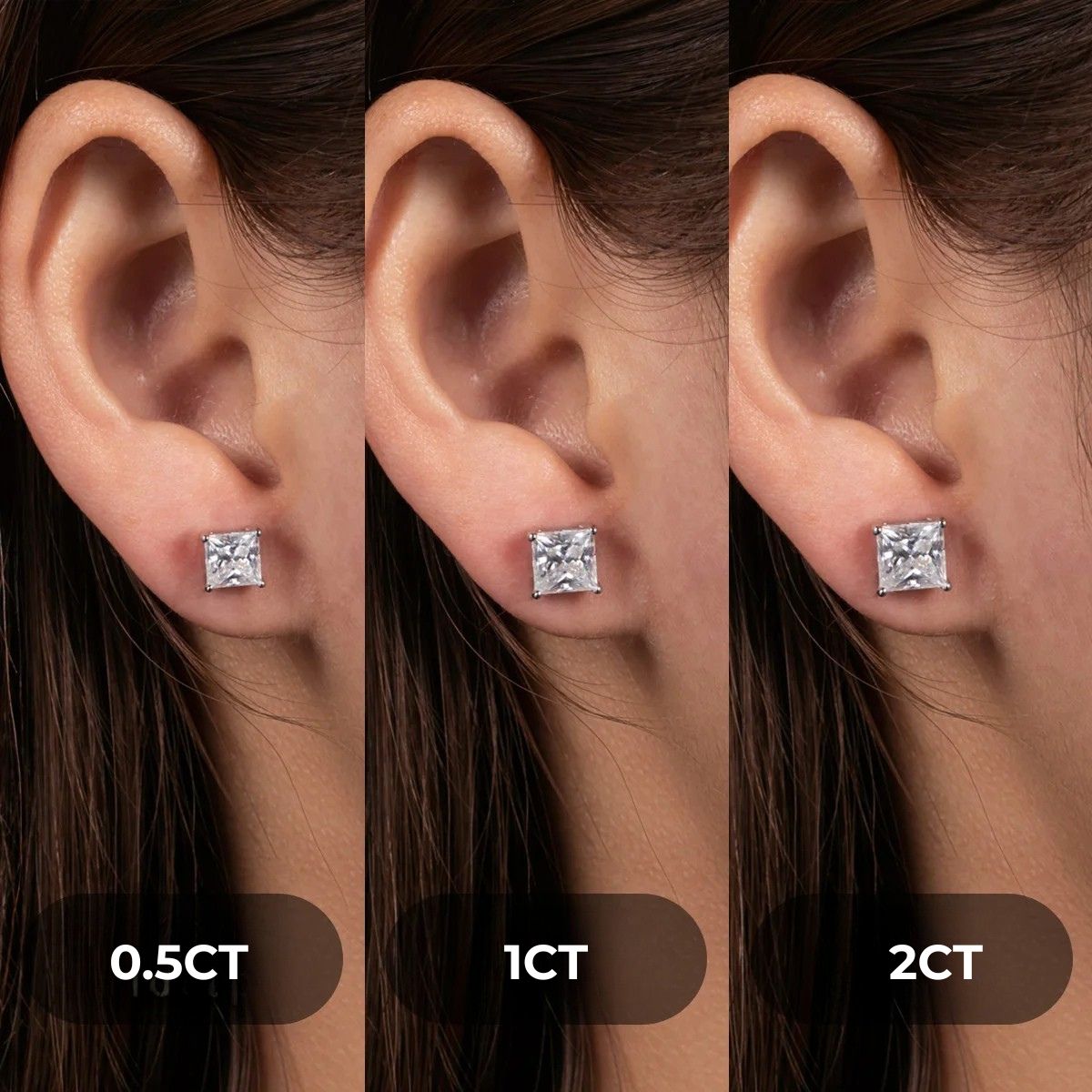 Brinco Isolde Moissanite