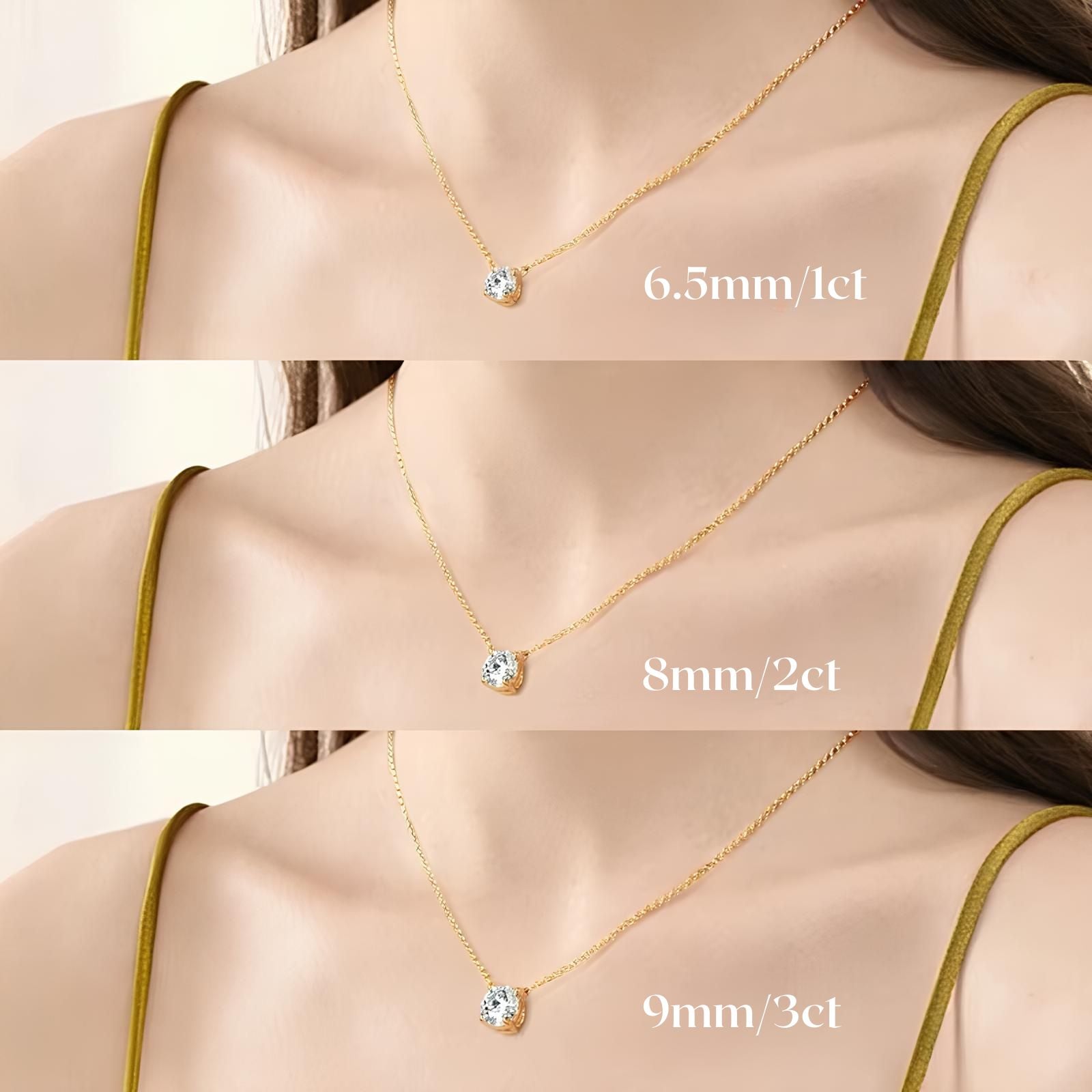 Colar Aurora Moissanite