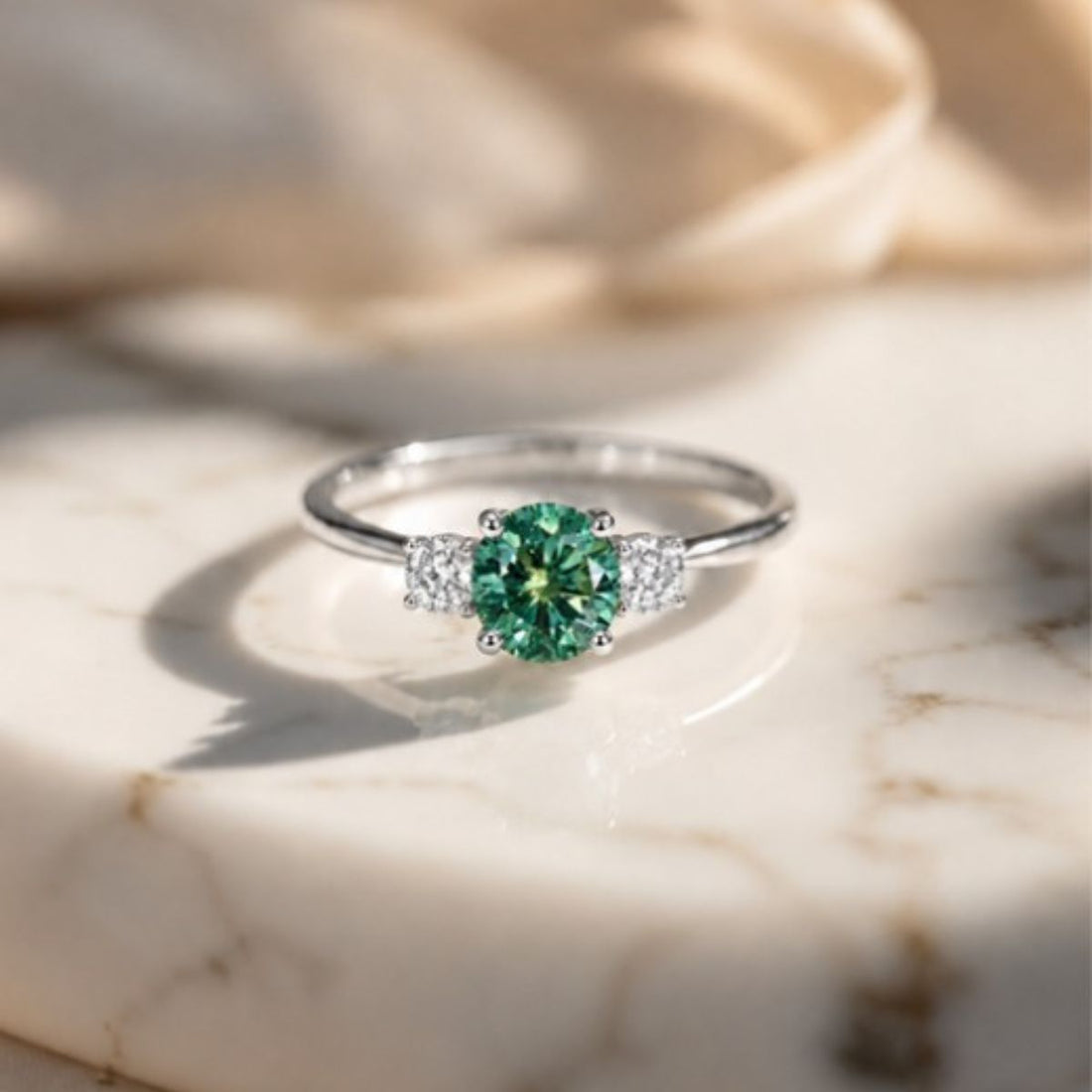 Anel Mirabella Imperial Moissanite