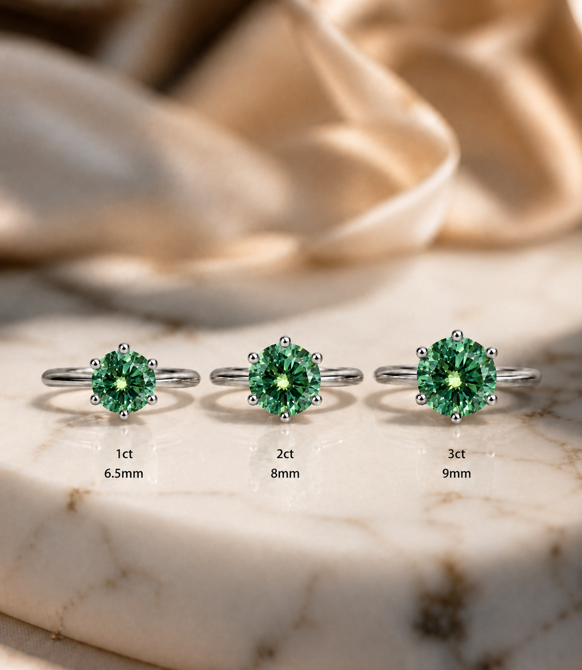 Anel Louvre Imperial Moissanite
