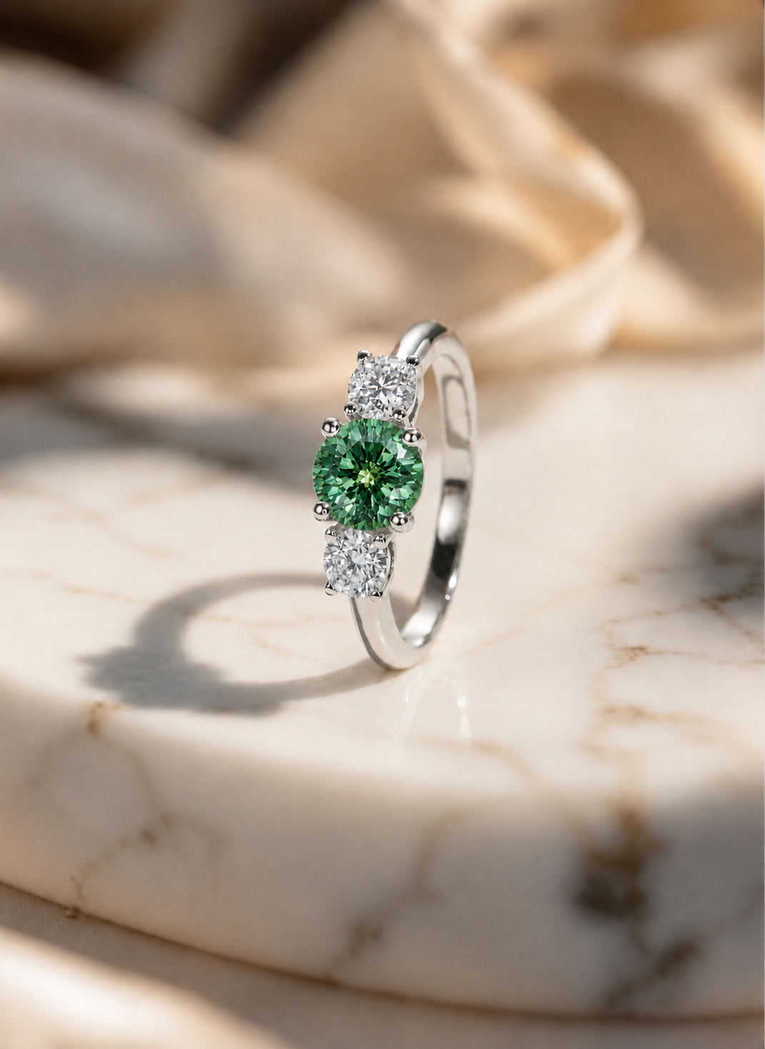 Anel Mirabella Imperial Moissanite