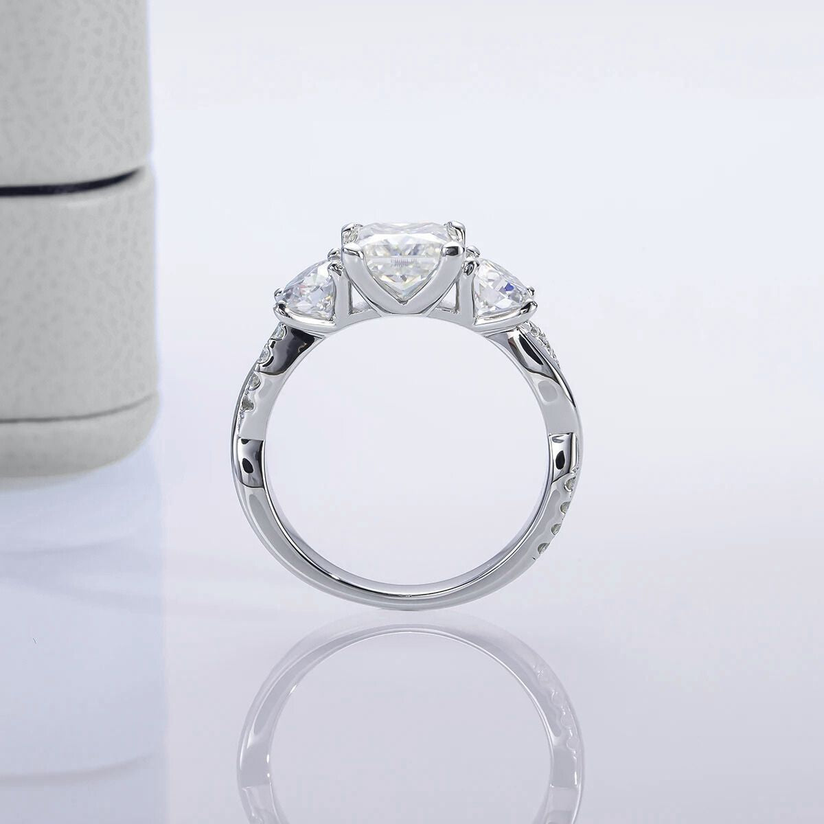 Anel Chantelle Moissanite