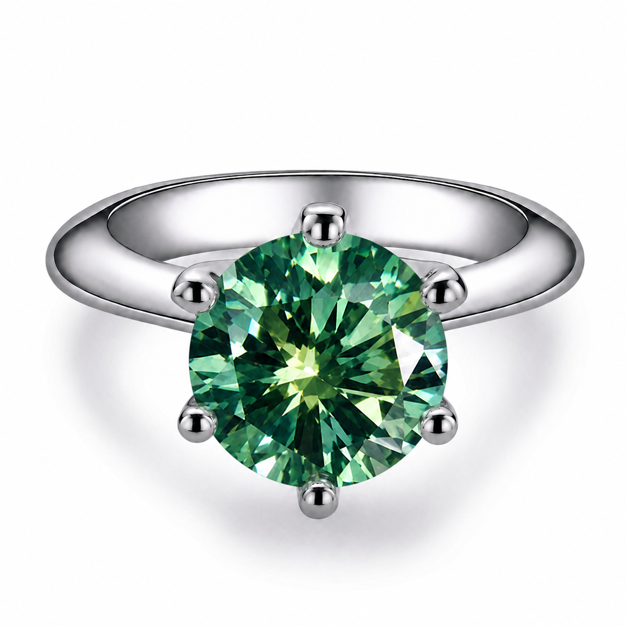 Anel Louvre Imperial Moissanite
