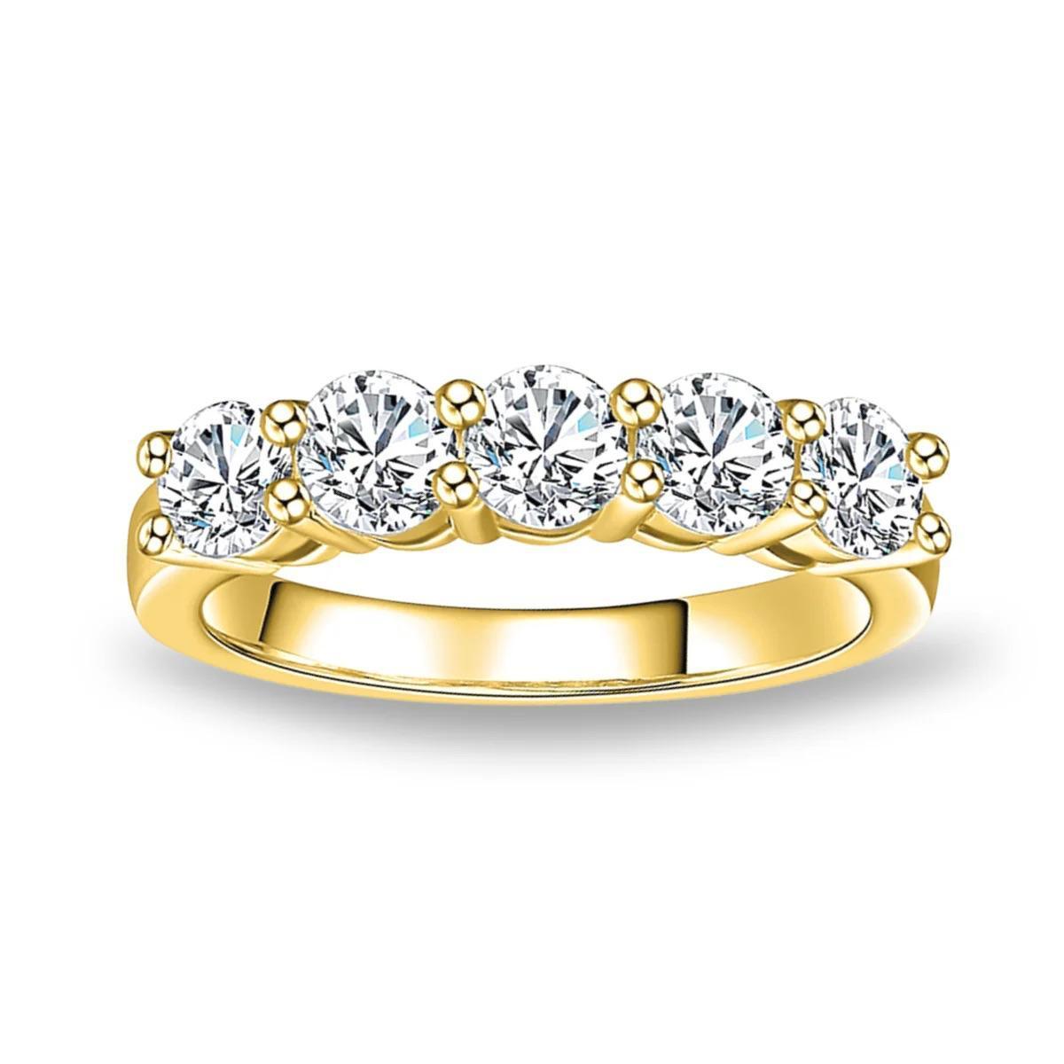 Meia Aliança Prestige Gold