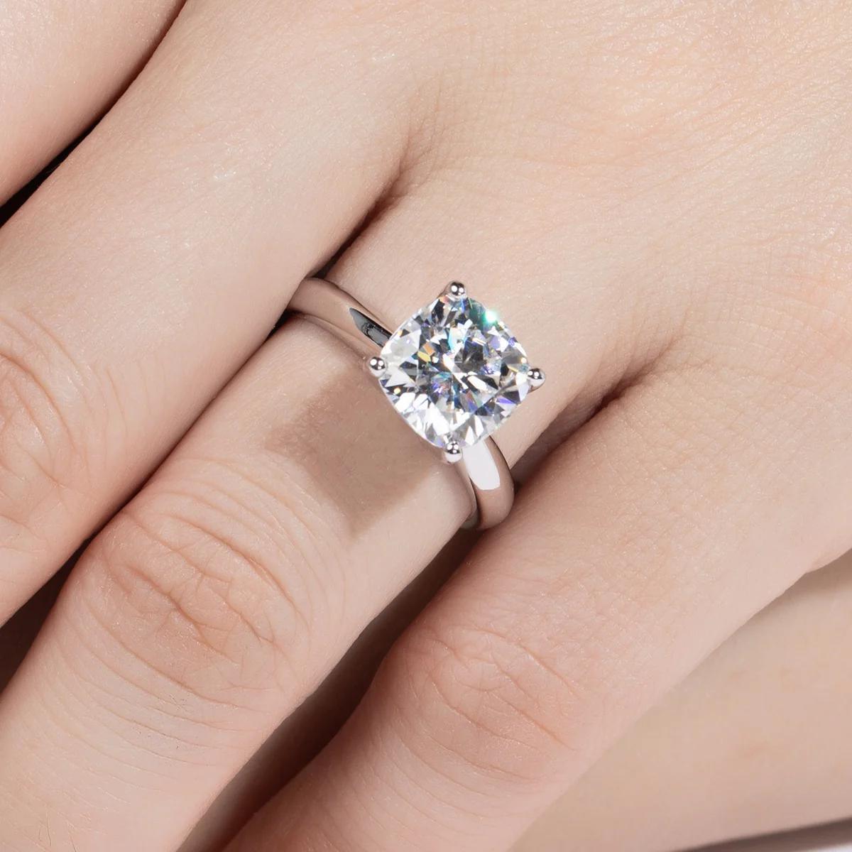 Solitário Bellagio Moissanite