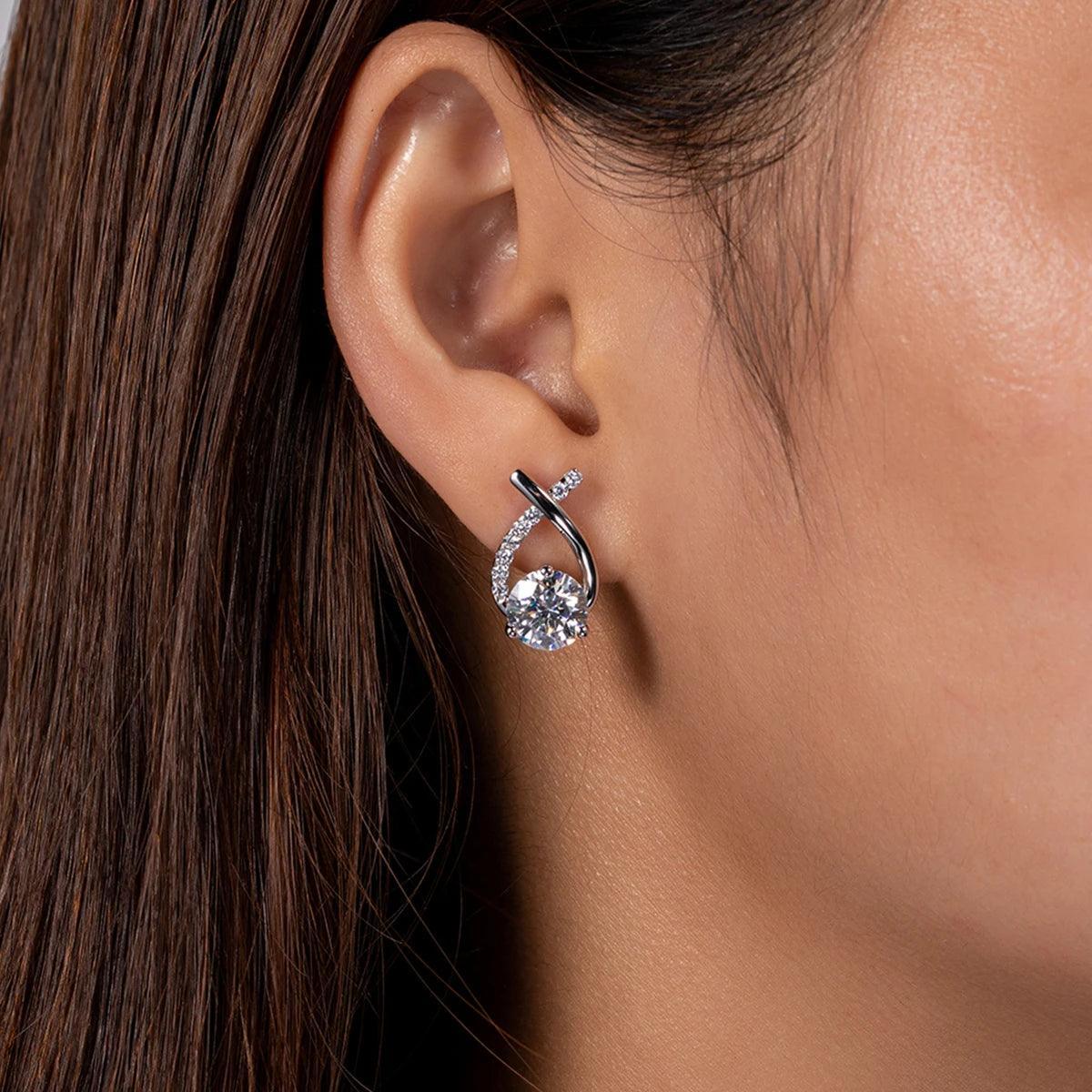 Brinco Astoria Moissanite