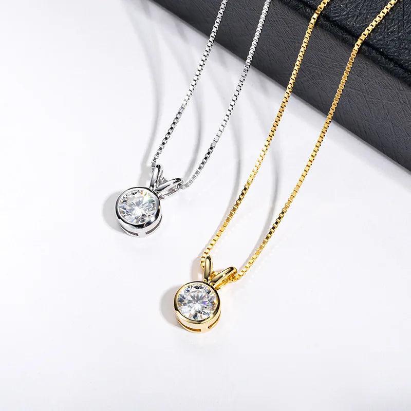 Colar Orion Gold Moissanite