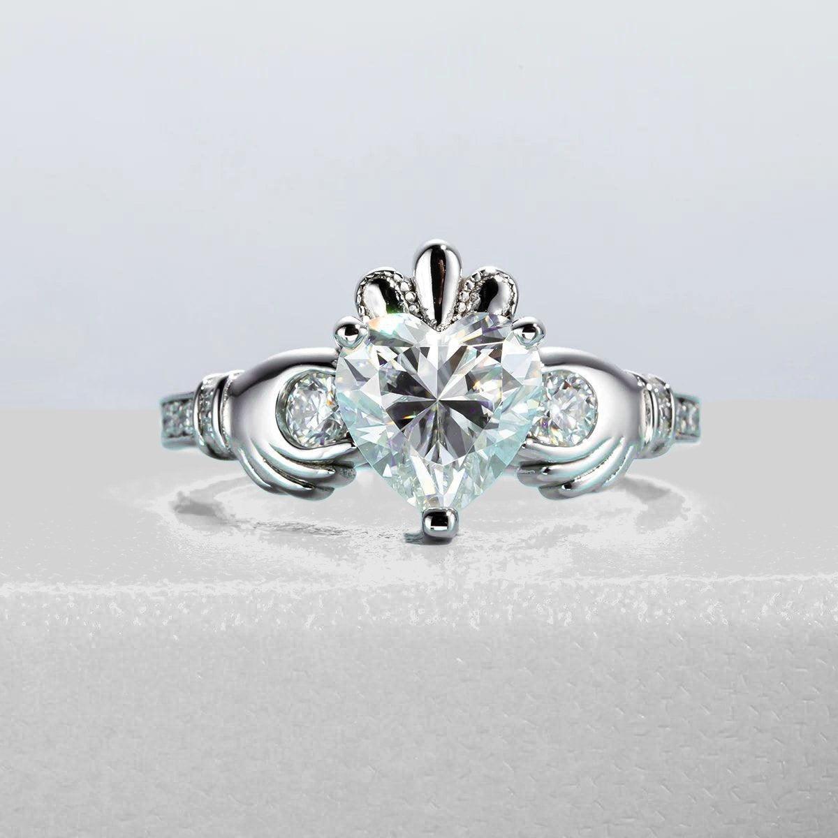 Anel Amor Expresso Moissanite