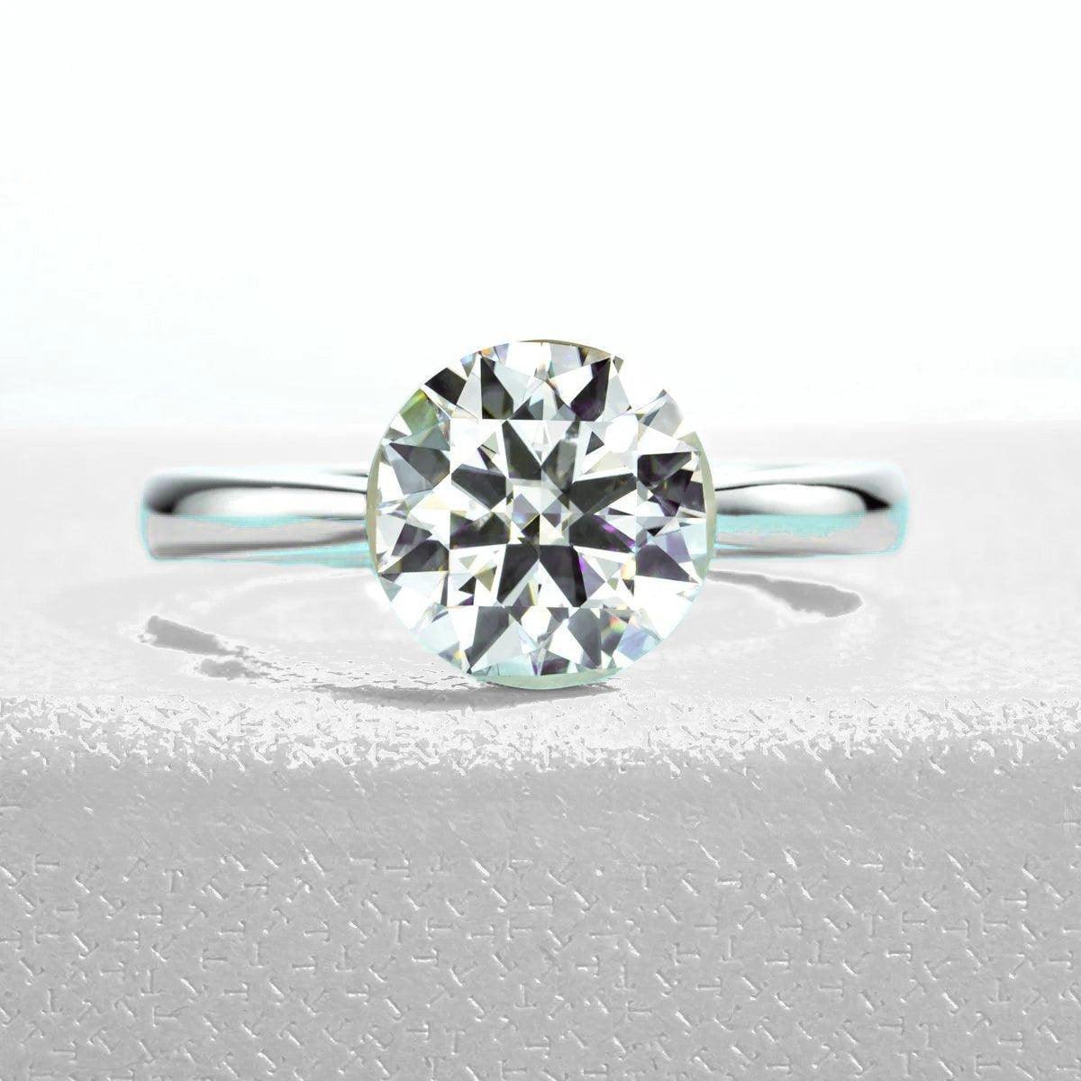 Solitário Simples Moissanite