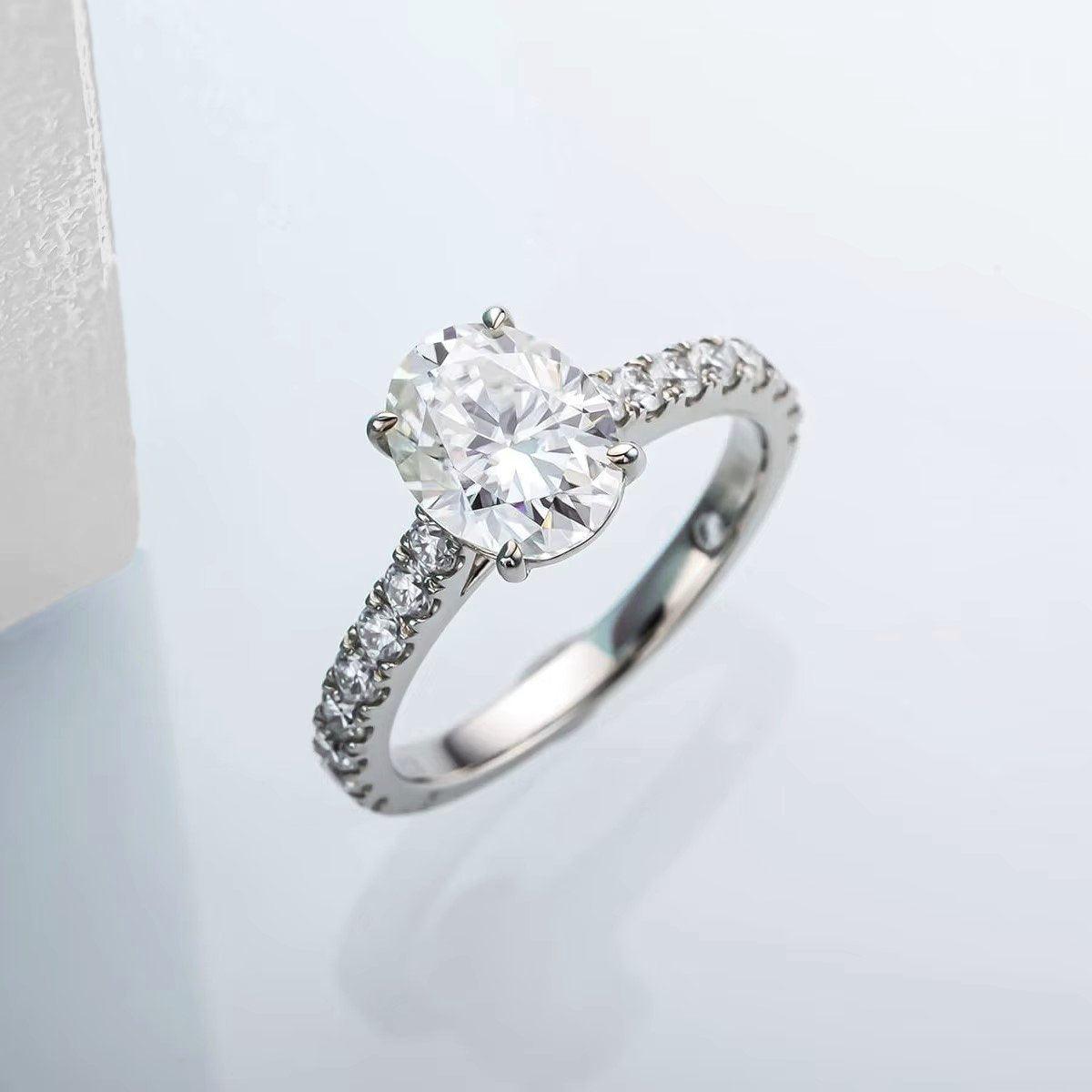 Anel Florentine Moissanite