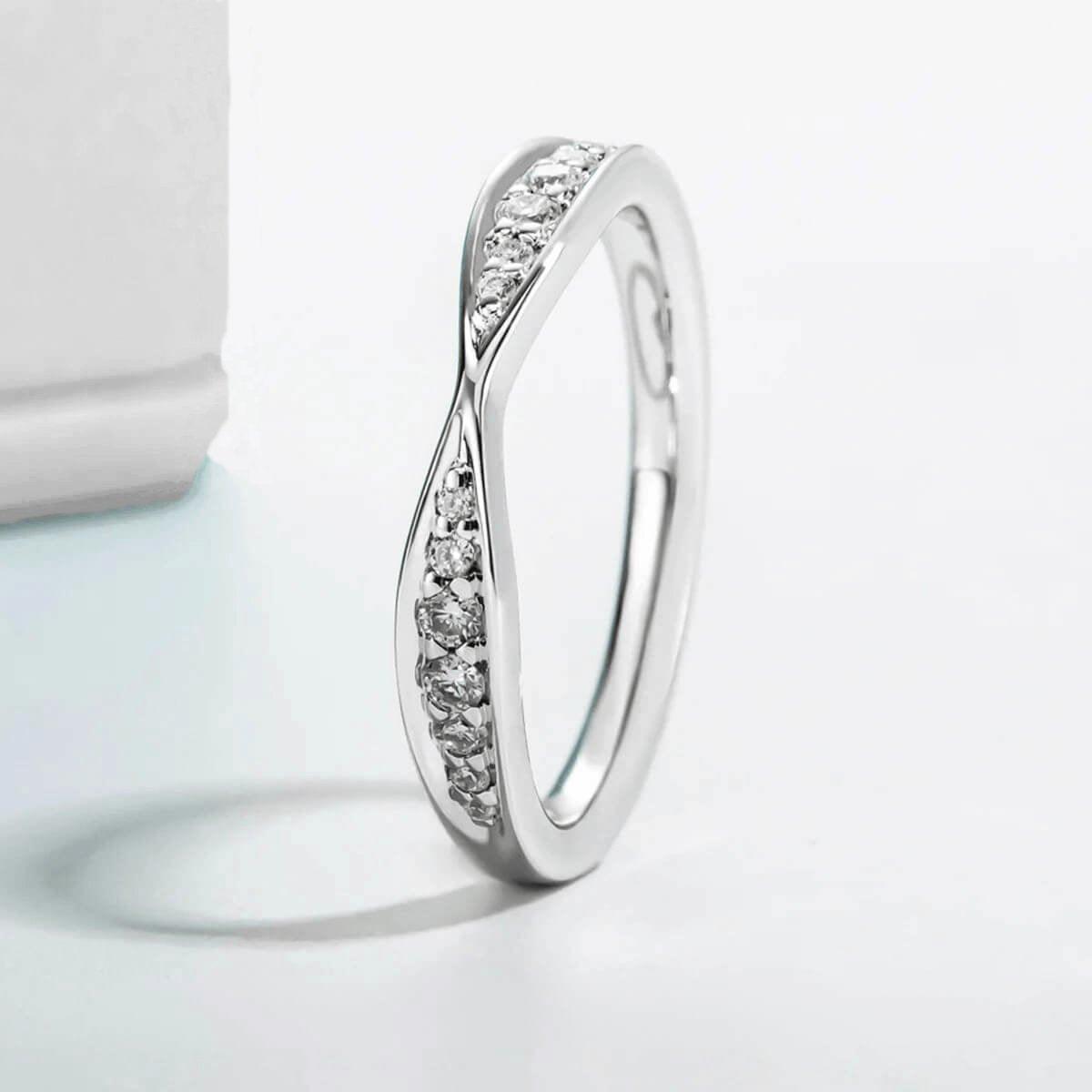 Meia Aliança Sophia Moissanite