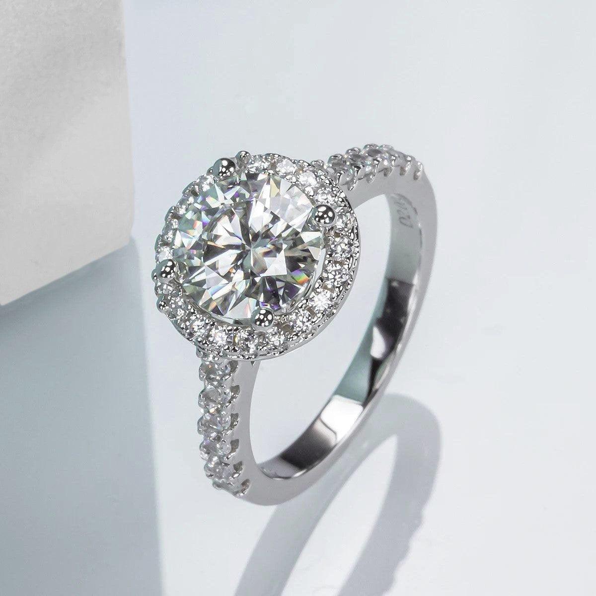 Anel Cadenza Moissanite