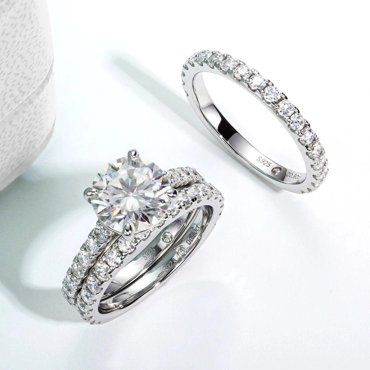 Anel Magnífico Moissanite