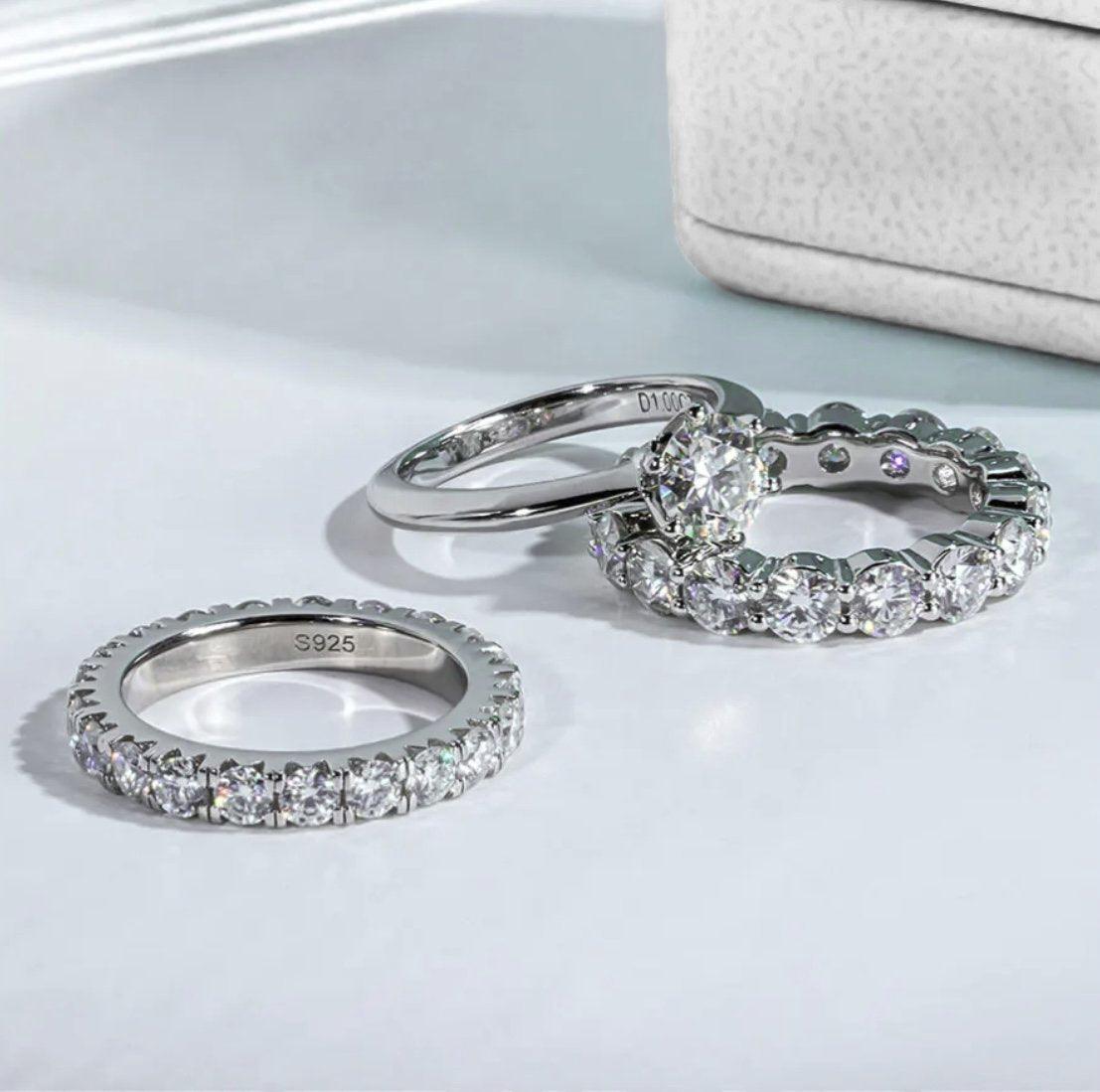 Aliança Virtuose Moissanite