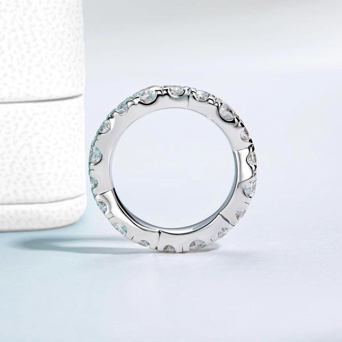 Aliança Esplendor Moissanite