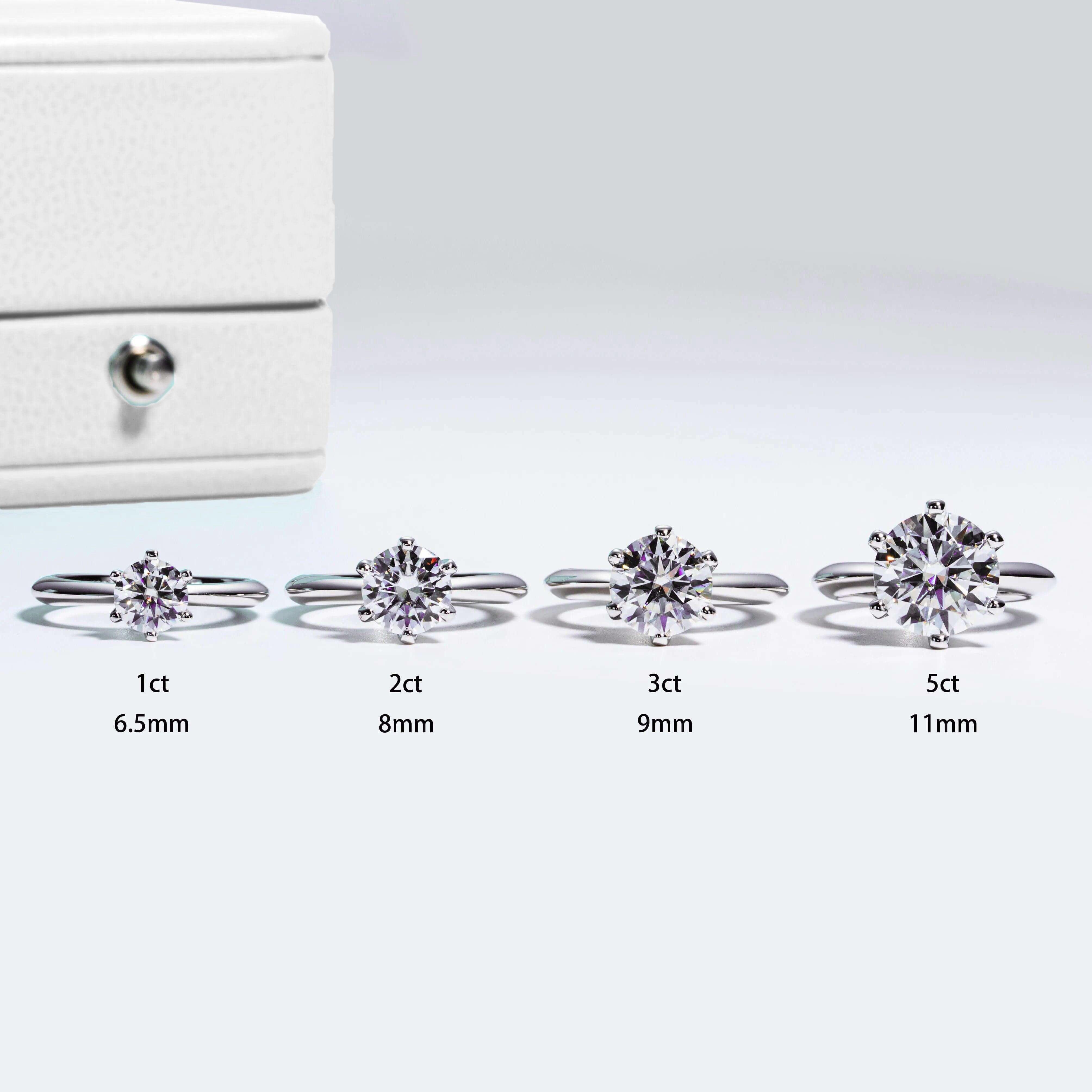 Conjunto Tríade Moissanite