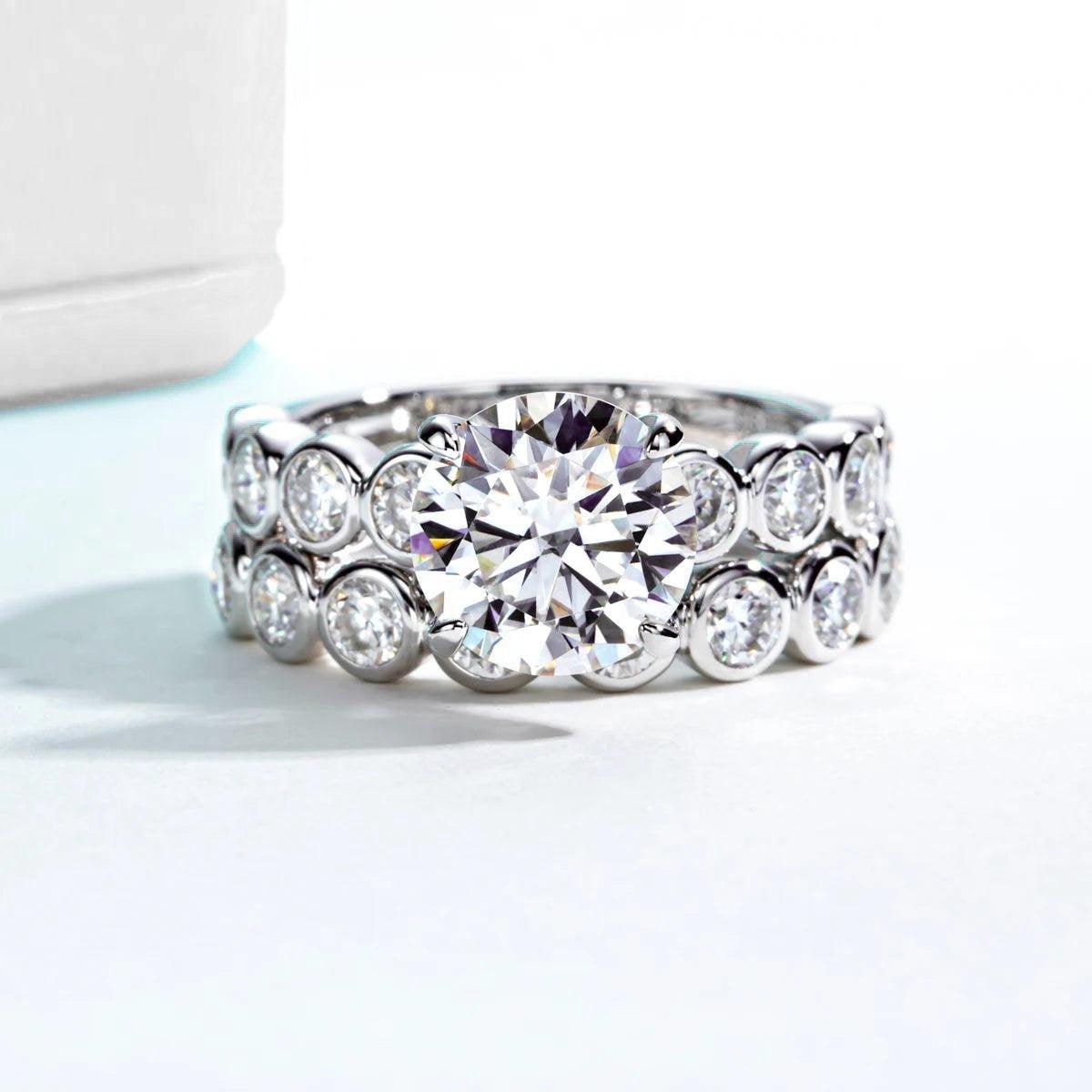 Anel Carmine Moissanite