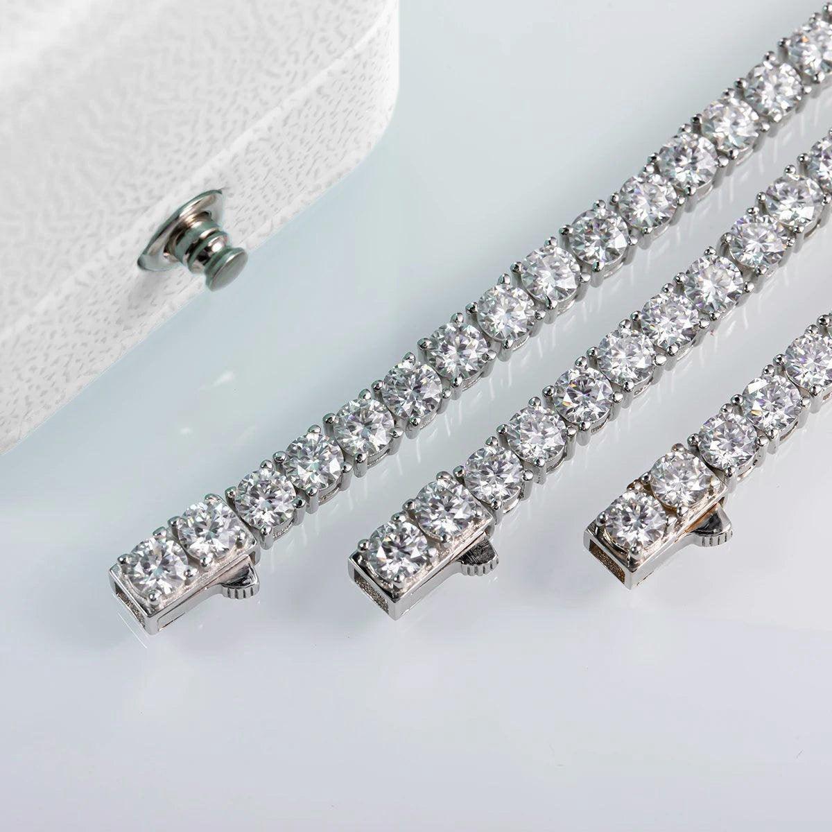 Colar Riviera Moissanite