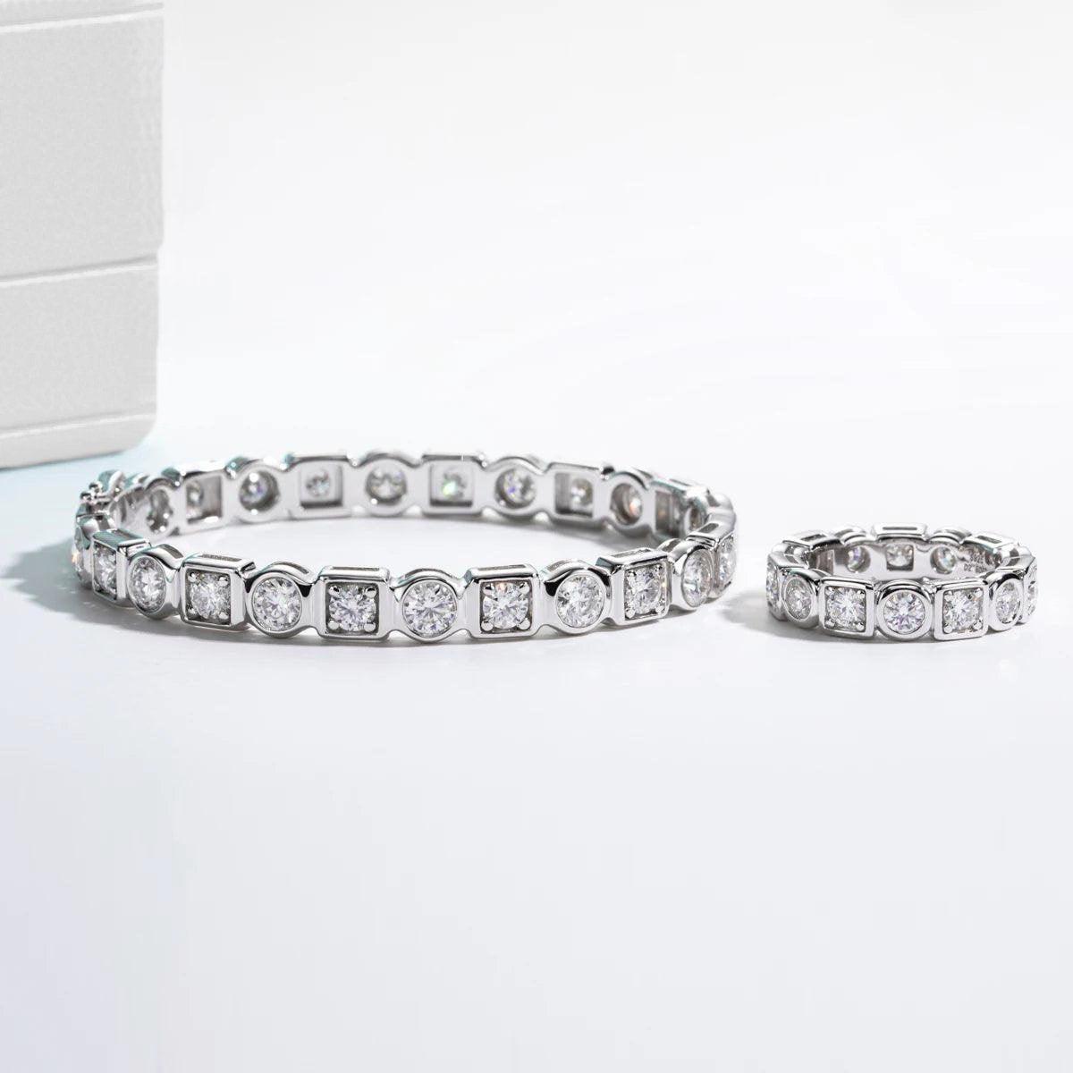 Bracelete Soberana Moissanite