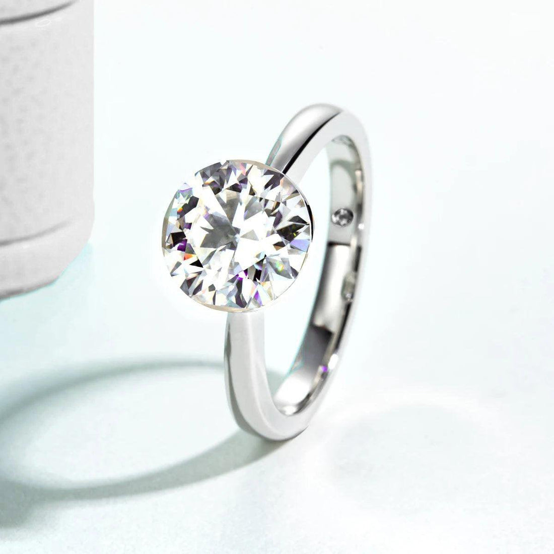 Solitário Simples Moissanite