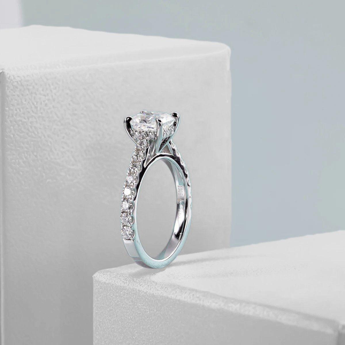 Anel Ophelia Moissanite