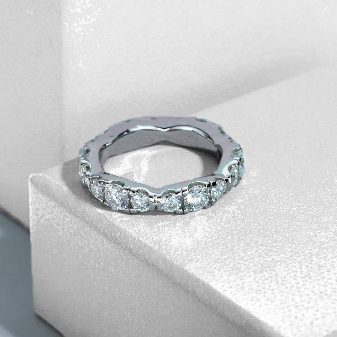 Aliança Esplendor Moissanite