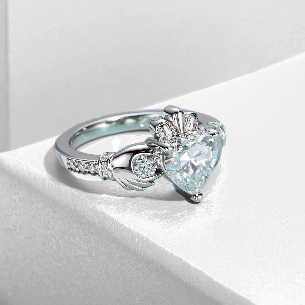 Anel Amor Expresso Moissanite