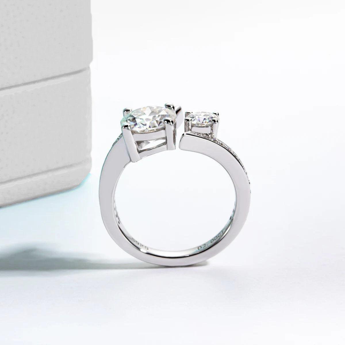 Anel Aurelius Moissanite