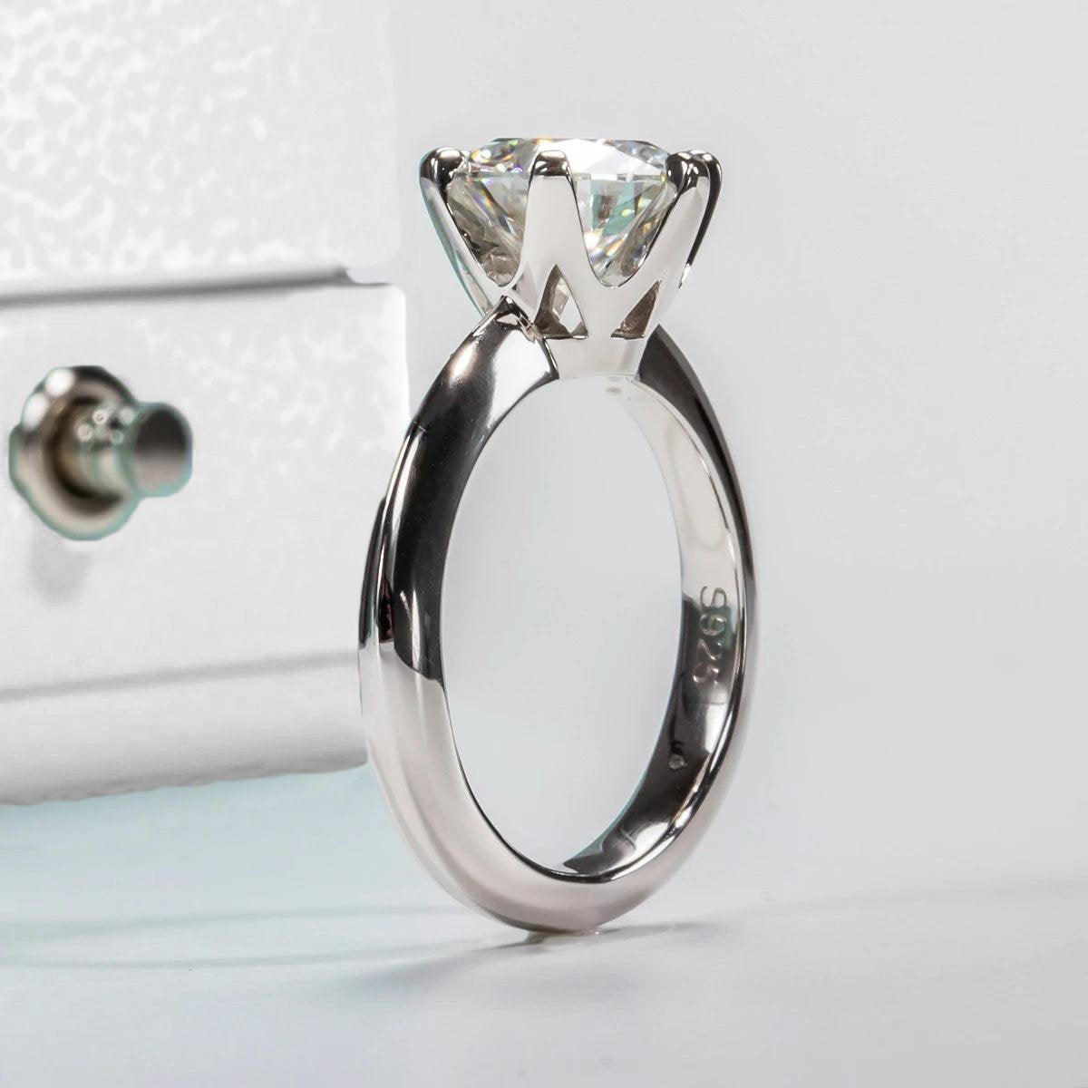 Solitário Louvre Moissanite