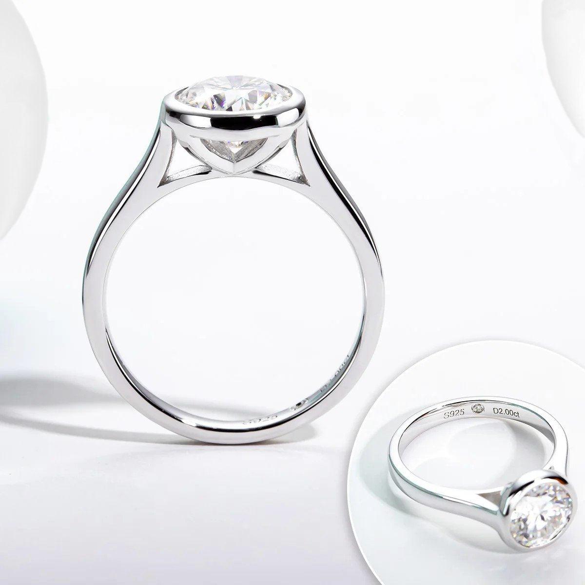 Solitário Essential Moissanite