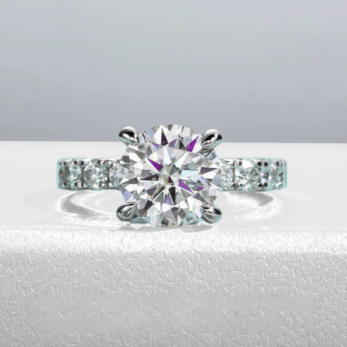 Anel Stellaris Moissanite