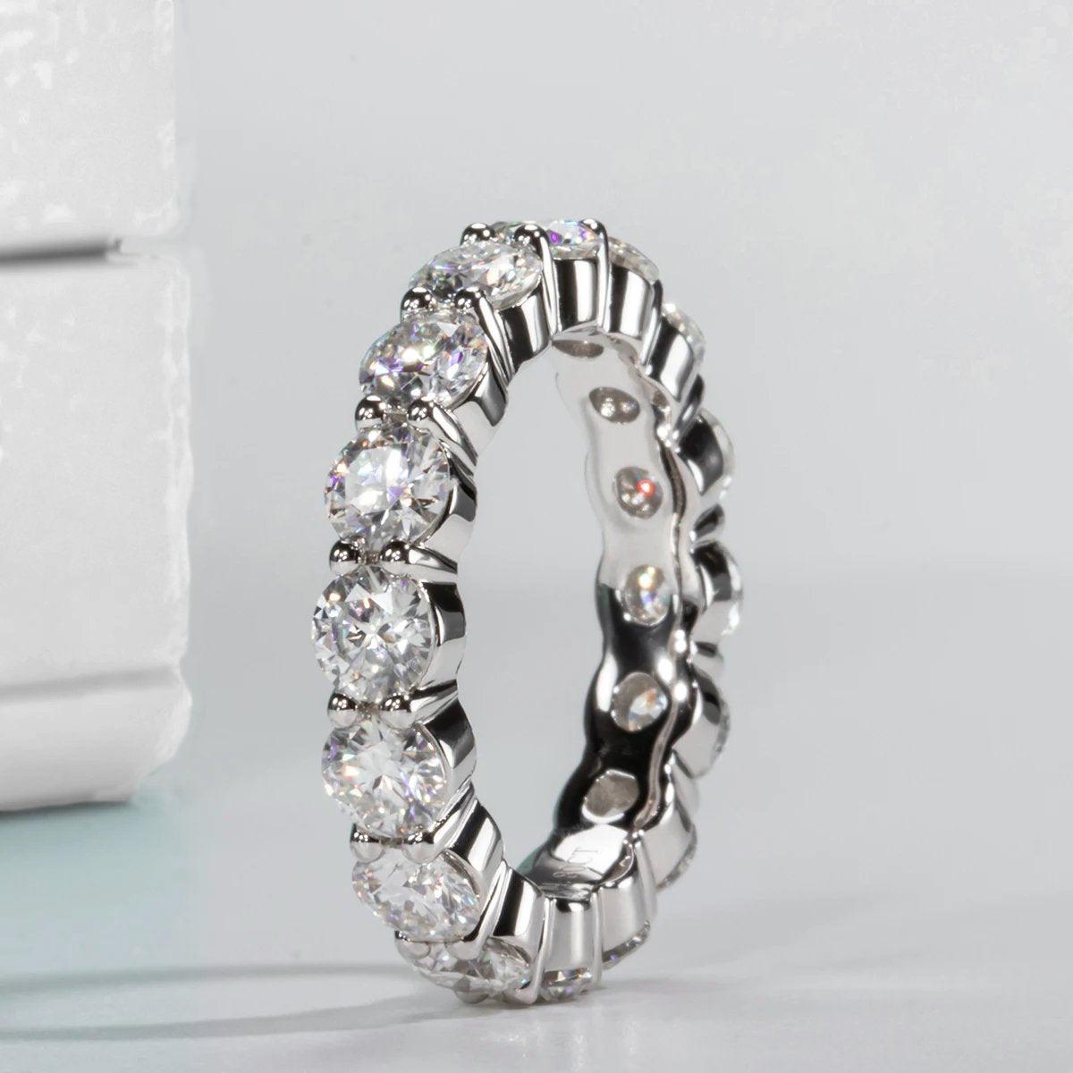 Aliança Virtuose Moissanite