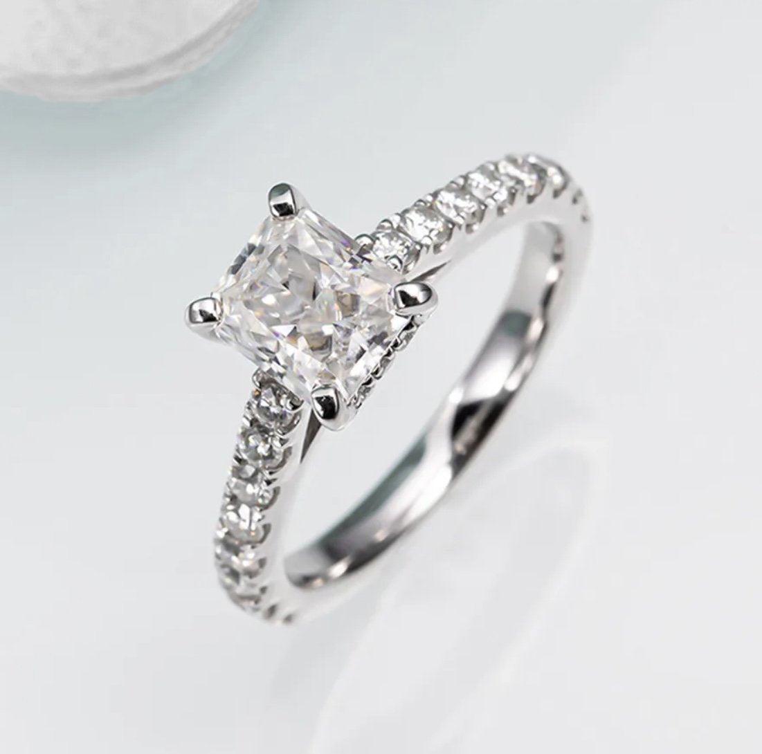 Anel Ophelia Moissanite