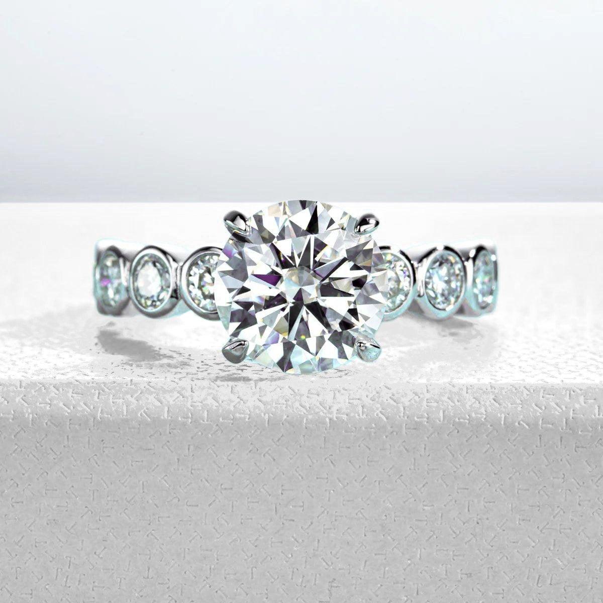 Anel Carmine Moissanite