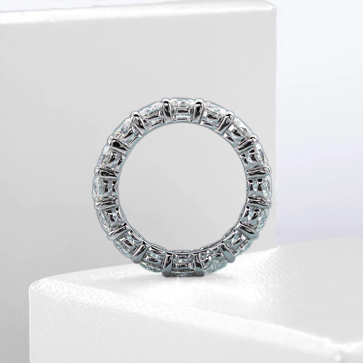 Aliança Eterno Moissanite