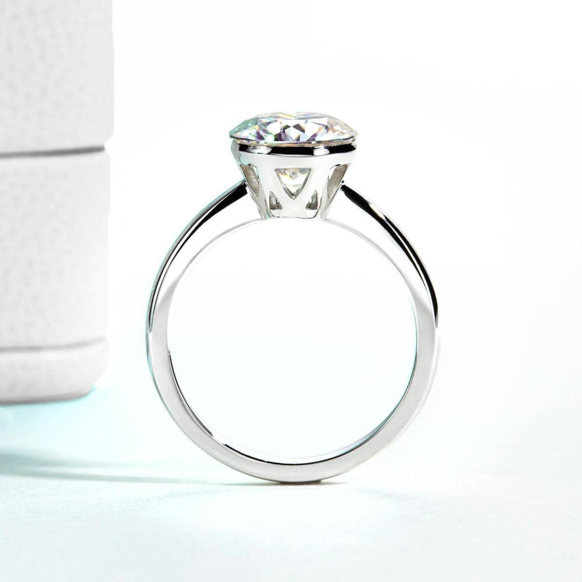 Solitário Simples Moissanite