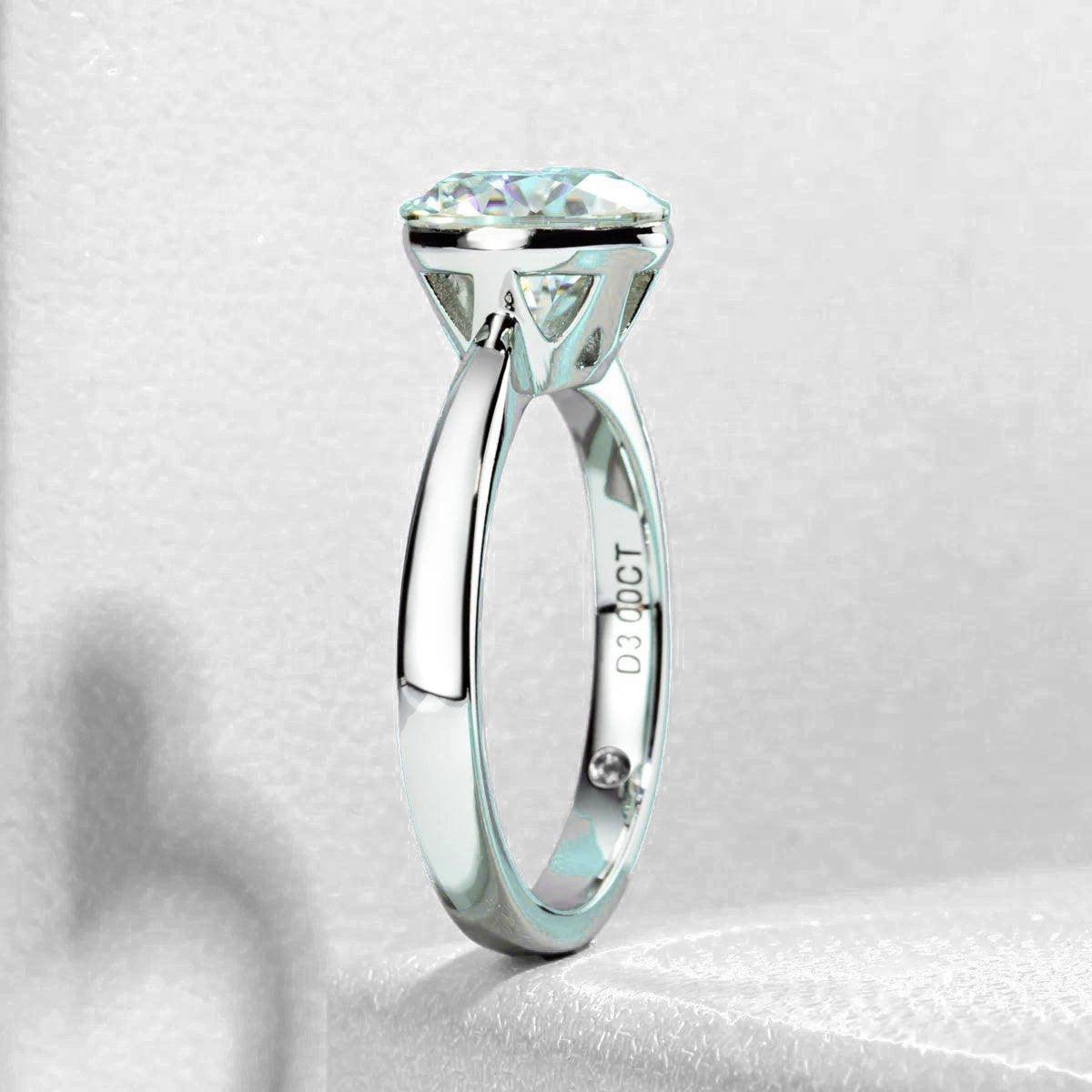 Solitário Simples Moissanite