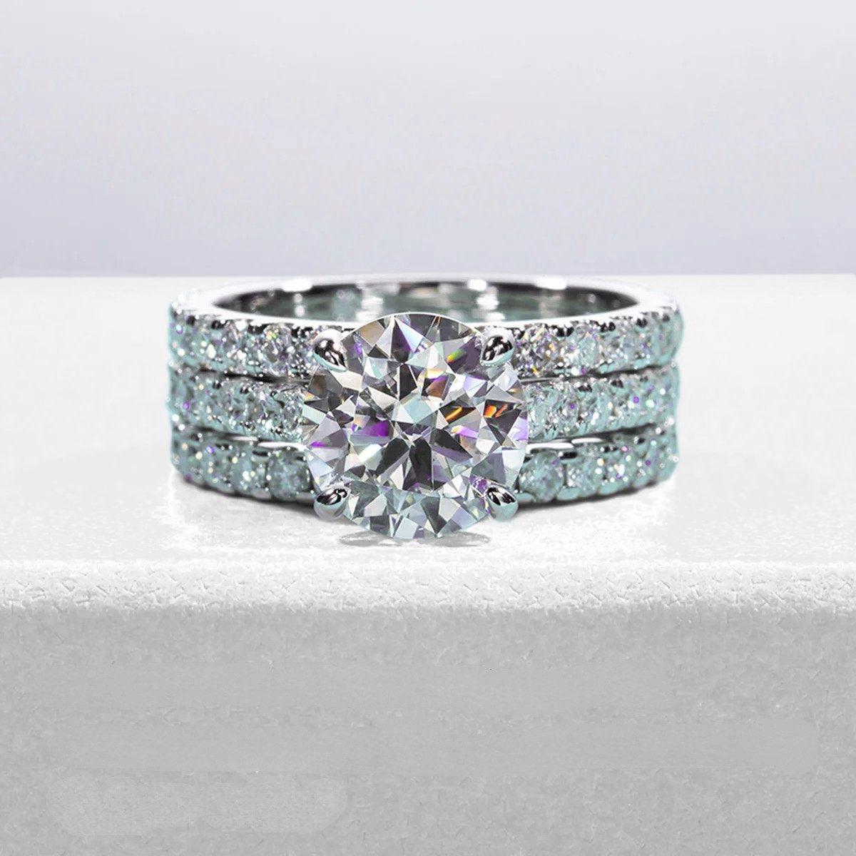 Anel Magnífico Moissanite