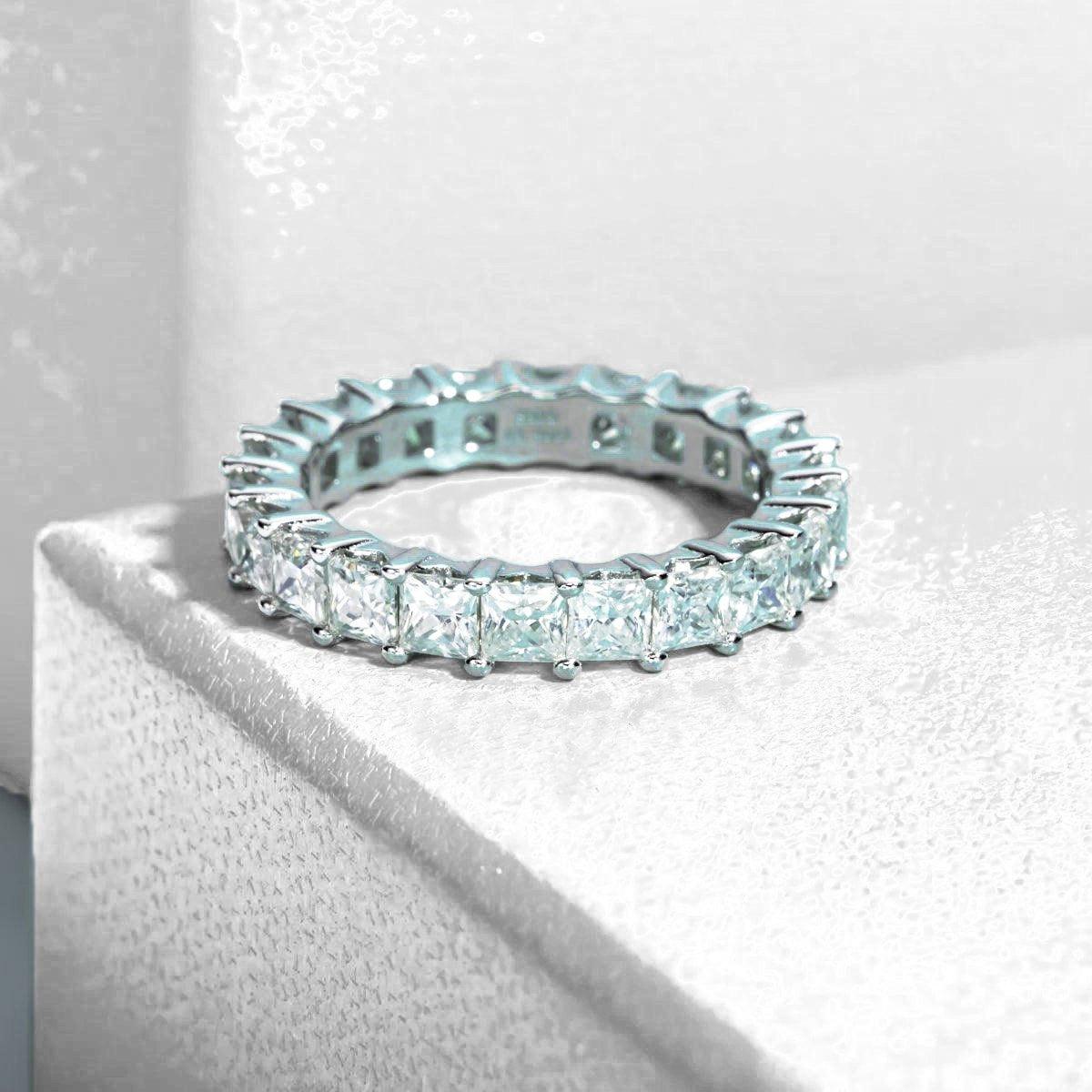 Aliança Élysée Moissanite