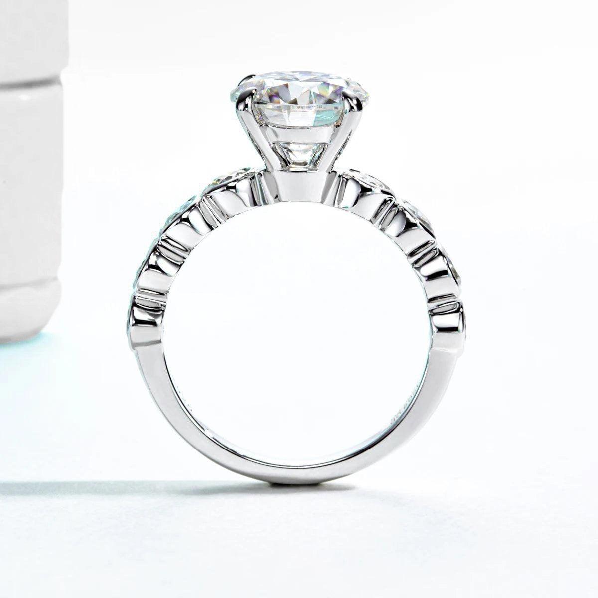 Anel Carmine Moissanite