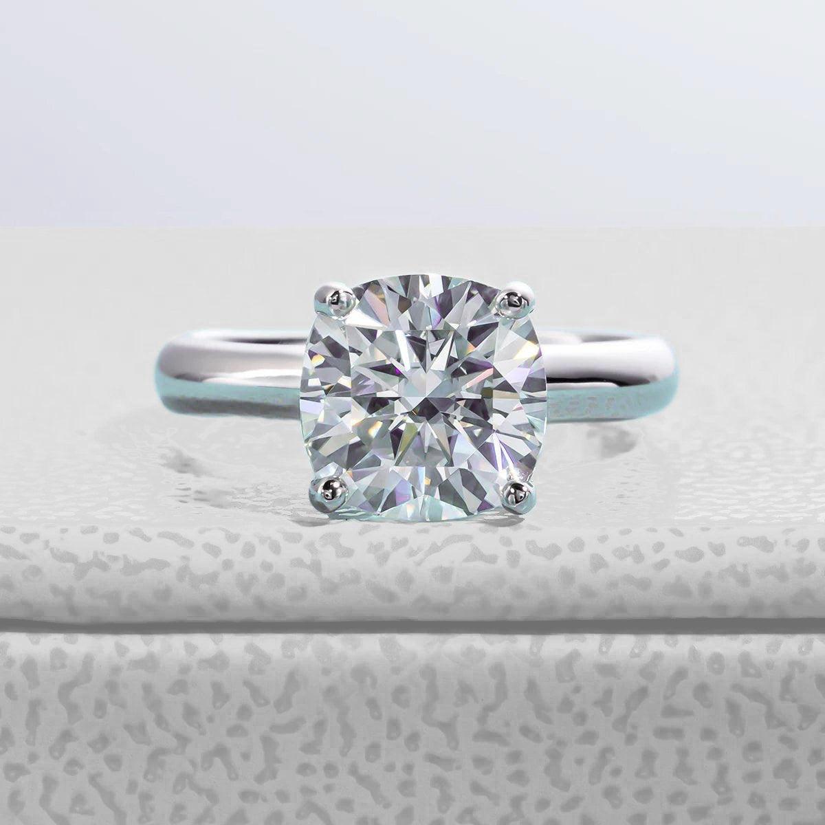 Solitário Bellagio Moissanite