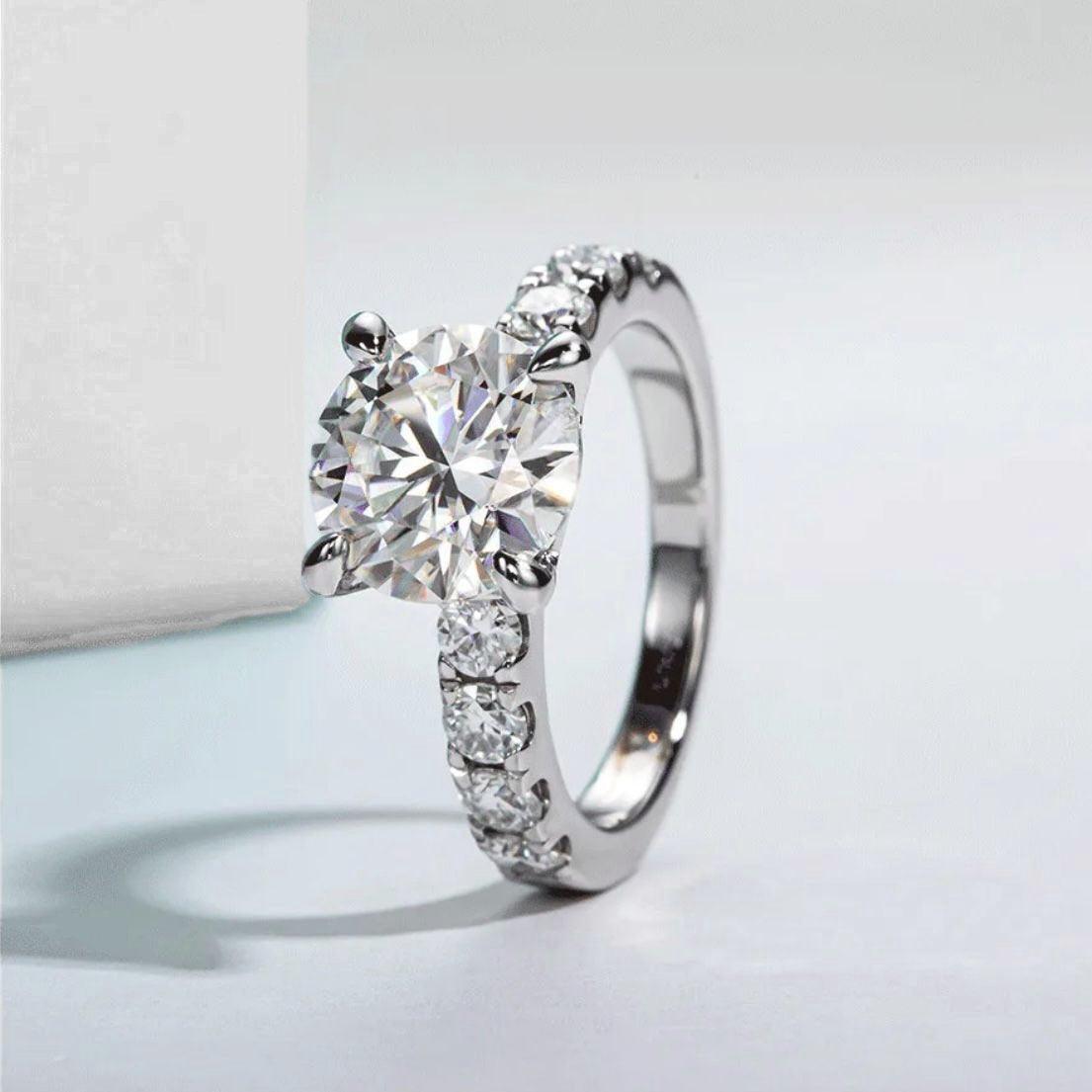 Anel Stellaris Moissanite