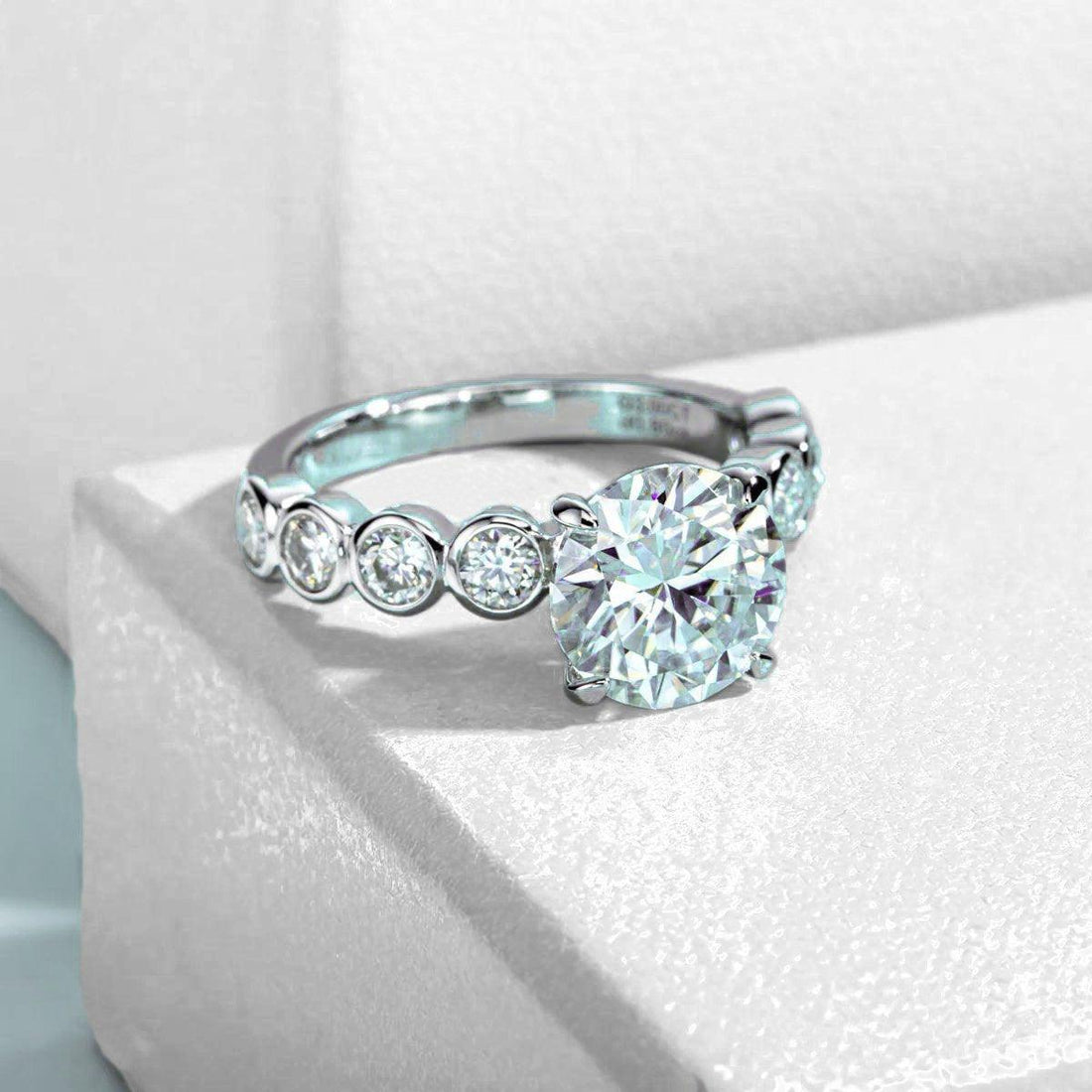 Anel Carmine Moissanite