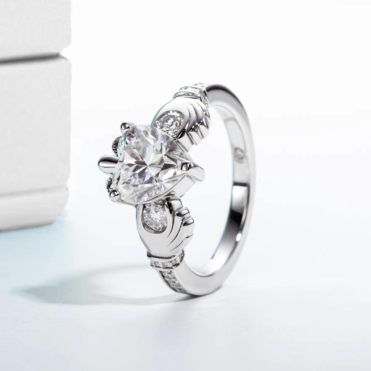 Anel Amor Expresso Moissanite