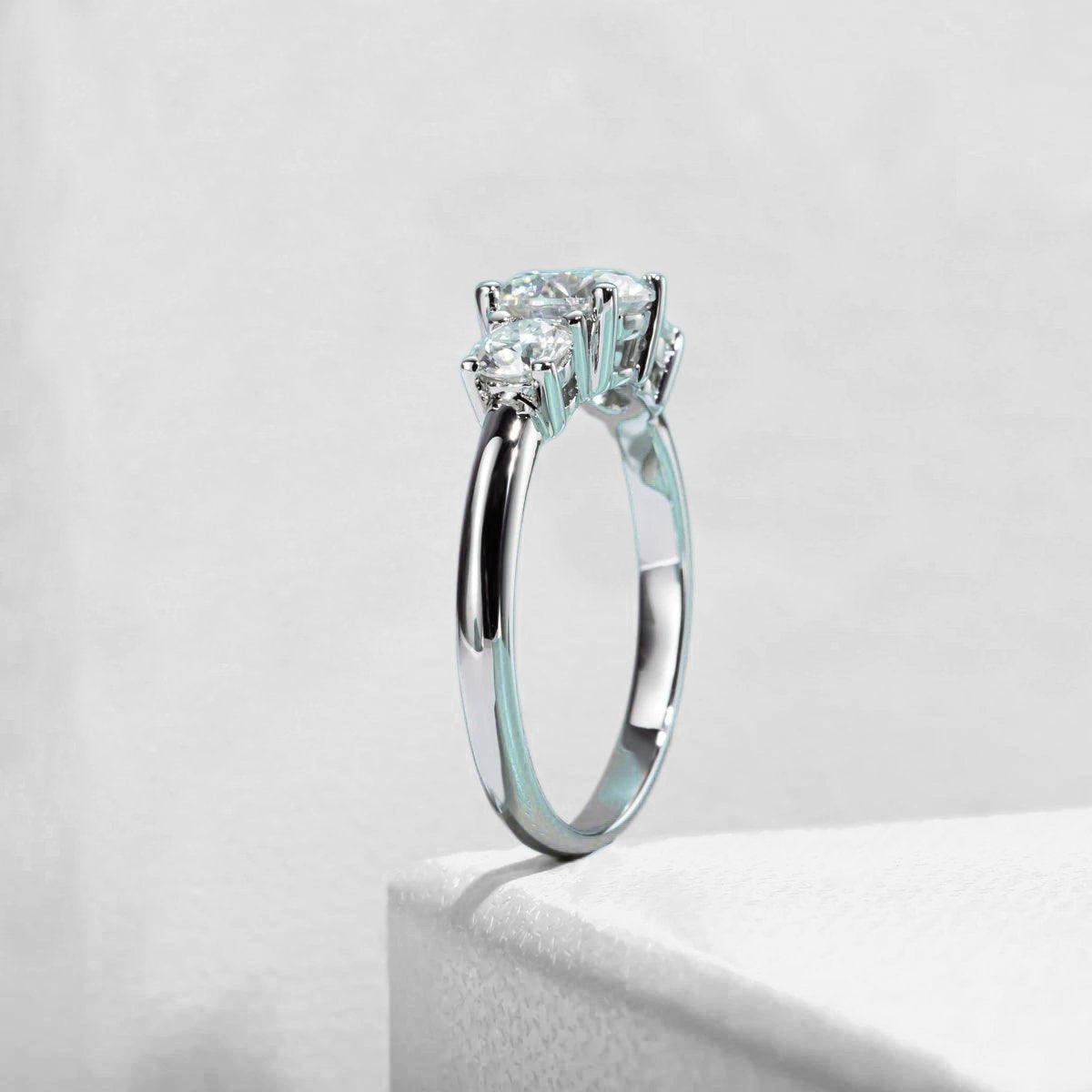 Anel Mirabella Moissanite