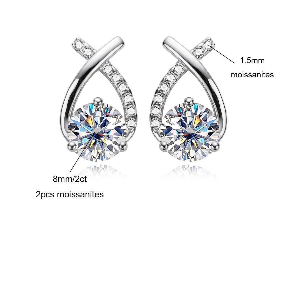 Brinco Astoria Moissanite